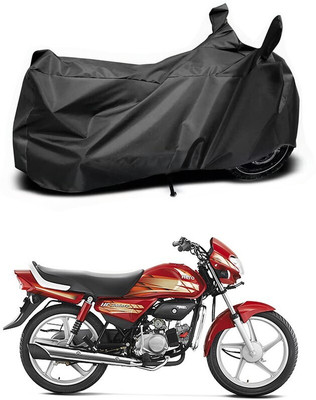 DeepShakshi AUTOMOTIVE Two Wheeler Cover for Hero(HF Dawn BS6, Black)