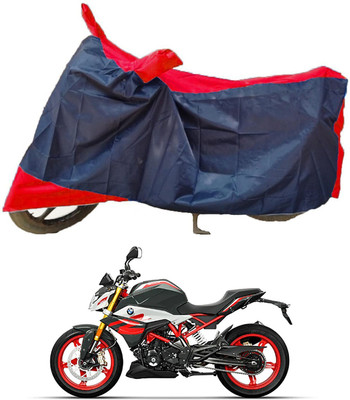 Mdstar Waterproof Two Wheeler Cover for BMW(G 310 R, Red, Blue)