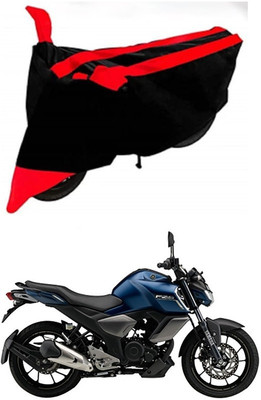 AutoGalaxy Waterproof Two Wheeler Cover for Yamaha(FZ S FI (V 2.0) BS6, Red, Black)
