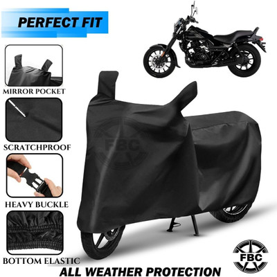 AUTOCAD Waterproof Two Wheeler Cover for Bajaj(Avenger 400 BS6, Black)
