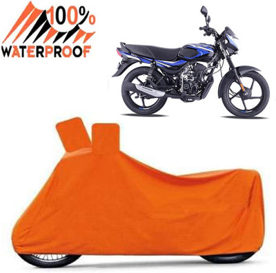 Autoinnovation Waterproof Two Wheeler Cover for Bajaj(CT110, Orange)