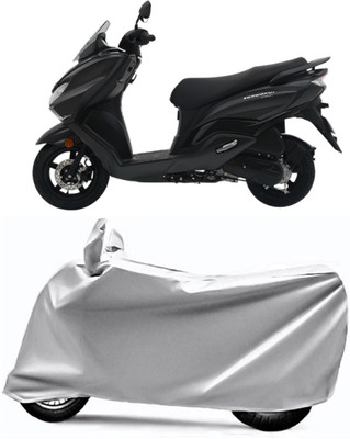 V VINTON Two Wheeler Cover for Suzuki(Burgman Electric, Grey)
