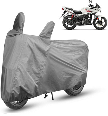HMS Two Wheeler Cover for Hero(Ignitor, Grey)
