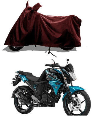 GROFATIK Two Wheeler Cover for Yamaha(FZ S FI (V 2.0) BS6, Maroon)