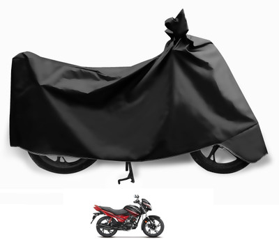 Auto Hub Two Wheeler Cover for Hero(Glamour, Black)