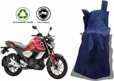 MMSSTAR Waterproof Two Wheeler Cover for Yamaha(FZS-FI BS6, Blue)