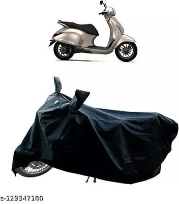 gurukul mart Waterproof Two Wheeler Cover for MV Agusta(Electric Optima BS6, Black)