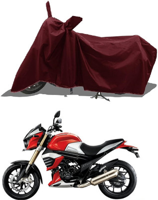 MWBB Waterproof Two Wheeler Cover for Yamaha(YZF R15 S, Maroon)