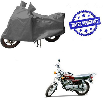DeepShakshi AUTOMOTIVE Waterproof Two Wheeler Cover for Yamaha(RX 100, Grey)