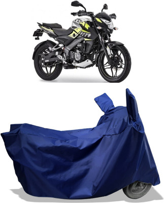 Amexride Two Wheeler Cover for Bajaj(Pulsar NS-160 BS6, Blue)