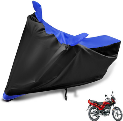 Euro Care Waterproof Two Wheeler Cover for Hero(Passion Plus, Blue)