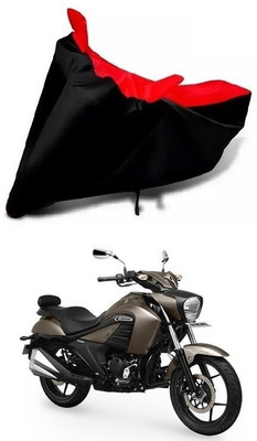 DeepShakshi AUTOMOTIVE Waterproof Two Wheeler Cover for Suzuki(Intruder 250 BS6, Red, Black)