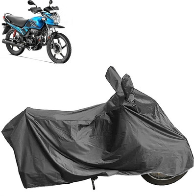 DIGGU Two Wheeler Cover for Hero(Passion Pro TR, Grey)