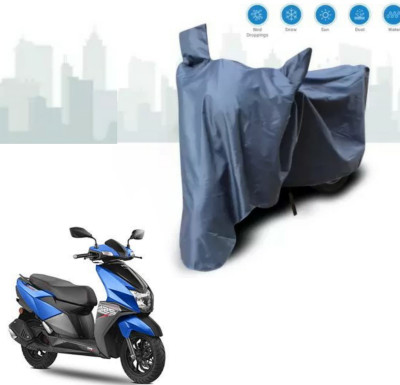 ma collections Waterproof Two Wheeler Cover for TVS(NTORQ, Grey)
