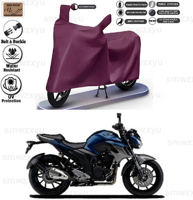 smwzxyu Waterproof Two Wheeler Cover for Yamaha(FZ-25, Maroon)