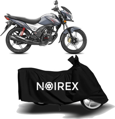 NOIREX Two Wheeler Cover for Honda(CB Shine SP, Black)