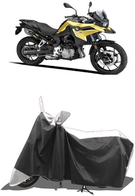 SUGASHRI Waterproof Two Wheeler Cover for BMW(F 750 GS, White, Black)