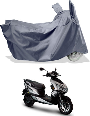 Amexride Two Wheeler Cover for Okinawa(i-Praise, Grey)