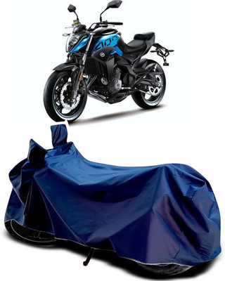 AASHTIK MART Two Wheeler Cover for 22Motors(400NK, Blue)