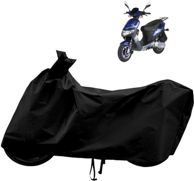 Horseyaart Waterproof Two Wheeler Cover for LML(Freedom Prima, Black)