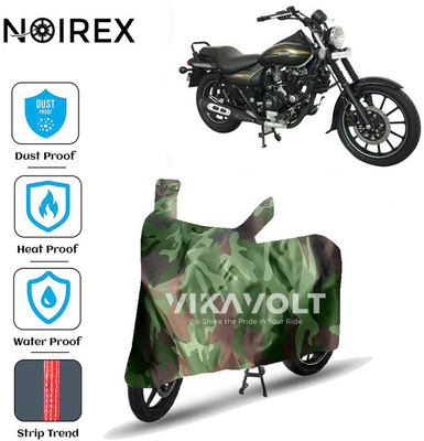 NOIREX Waterproof Two Wheeler Cover for Bajaj(Avenger 220 Street, Green)
