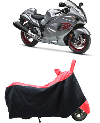 Coxtor Two Wheeler Cover for Suzuki(GSX R1300 Hayabusa, Red)