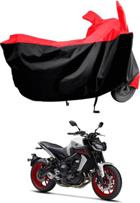 KEDIT Two Wheeler Cover for Yamaha(MT 9, Red)
