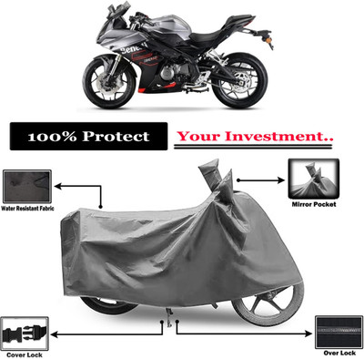 Amexride Two Wheeler Cover for Benelli(302R, Grey)