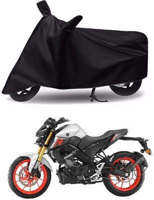 AASHTIK MART Two Wheeler Cover for Yamaha(MT 15 New, Black)