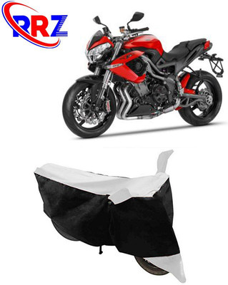 RRZ Waterproof Two Wheeler Cover for Benelli(TNT R, Black, White)