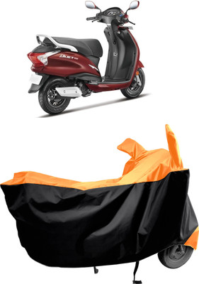 Amexride Two Wheeler Cover for Hero(Duet 125CC, Multicolor)