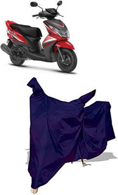Amexride Two Wheeler Cover for Yamaha(Ray Z, Blue)