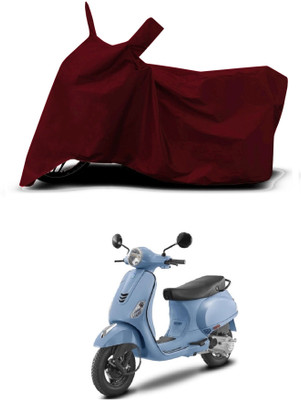 VESMEI Two Wheeler Cover for Vespa(Vespa SXL, Red)