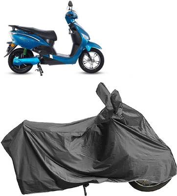 DIGGU Two Wheeler Cover for Hero(Electric Optima Plus BS6, Grey)