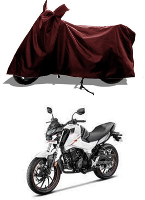 GROFATIK Two Wheeler Cover for Hero(Motocorp Xtreme 160 R, Maroon)