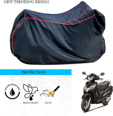 ANTHUB Waterproof Two Wheeler Cover for Honda(Activa, Black)
