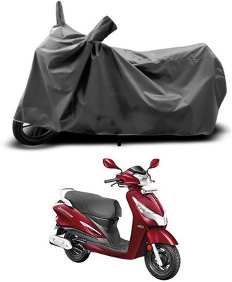 ANTHUB Two Wheeler Cover for Hero(Destini 125, Grey)