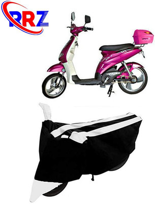 RRZ Waterproof Two Wheeler Cover for Avon(E Lite, Black, White)