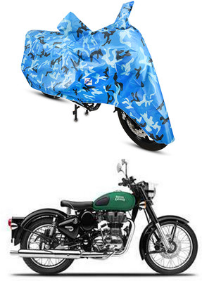 EGAL Waterproof Two Wheeler Cover for Royal Enfield(Meteor BS6, Multicolor)