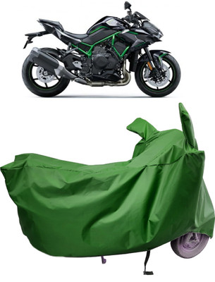 Amexride Two Wheeler Cover for Kawasaki(ZH2 BS6, Maroon)