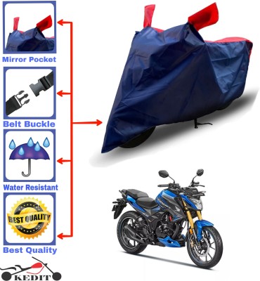 KEDIT Two Wheeler Cover for Honda(Hornet 2.0, Red, Blue)