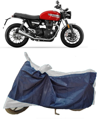 AutoFave Two Wheeler Cover for Triumph(Speed Twin, Multicolor)