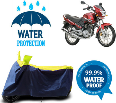 Mdstar Waterproof Two Wheeler Cover for Yamaha(Gladiator RS, Multicolor)