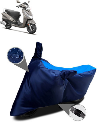 CODOKI Waterproof Two Wheeler Cover for Hero(Destini 125, Blue)