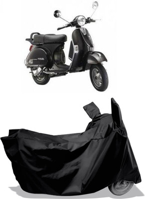 Amexride Two Wheeler Cover for LML(Star Euro, Black)