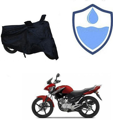 DeepShakshi AUTOMOTIVE Waterproof Two Wheeler Cover for Yamaha(YBR 125, Black)