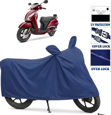 TENNYCER Waterproof Two Wheeler Cover for TVS(Jupiter, Blue)