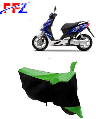 FFZ Two Wheeler Cover for Yamaha(Jog R, Black, Green)