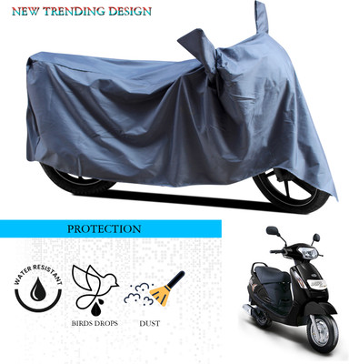 SnehaSales Waterproof Two Wheeler Cover for Mahindra(Duro DZ, Grey)