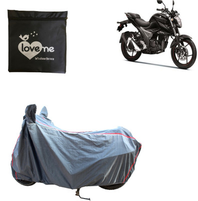 Love Me Waterproof Two Wheeler Cover for Suzuki(Gixxer, Silver)